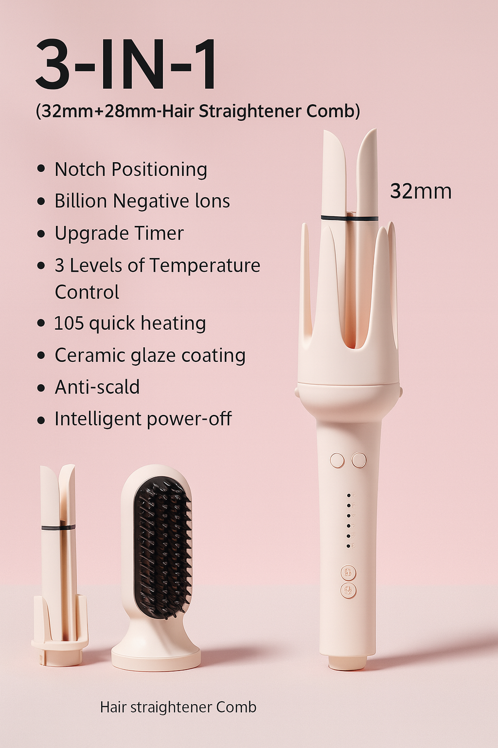Nørvika Smooth Curl Wand